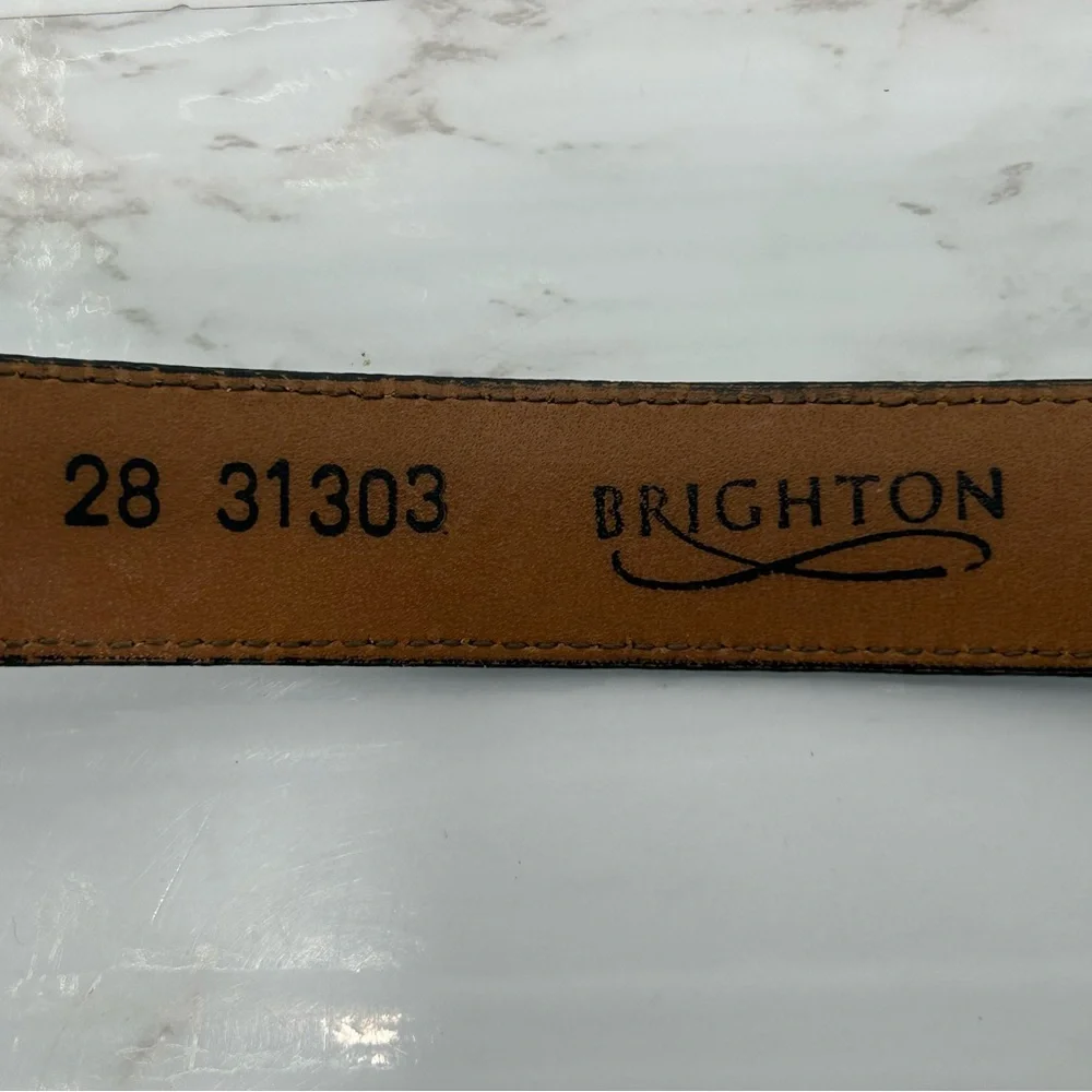 VTG 90s BRIGHTON Leather Belt